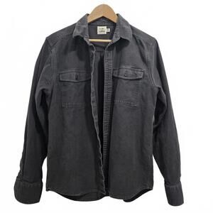 Flint And Tinder Men's Button Down Long Sleeve Size M Cotton Thick Shirt Casual